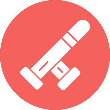 Baton web simgesi vektör illüstrasyonu