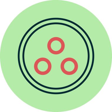 Bu yüzden ikon, vektör illüstrasyonu. Vuruş biçimi ağ, mobil, ui için kullanılabilir