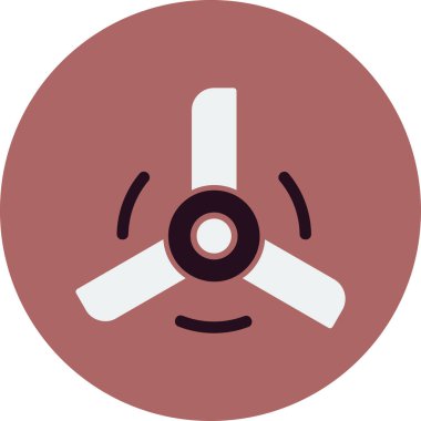 Pervane ağ simgesi, seo modern simgenin vektör illüstrasyonu 