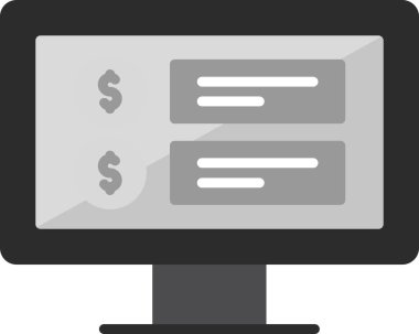 Fiyat web simgesi vektör illüstrasyonu