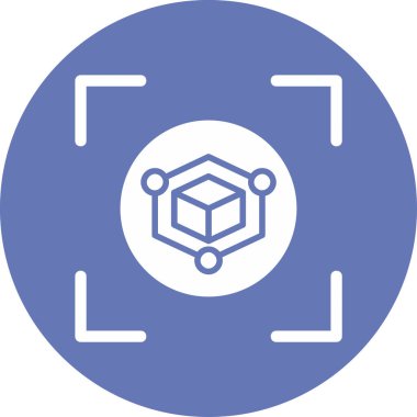 QR Kod simgesi modern vektör illüstrasyonu