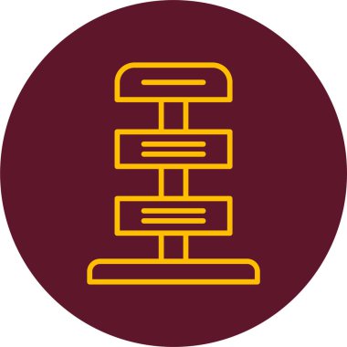 Açık hava reklam afişi Mupi 'nin basit bir özeti. 