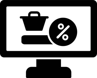 - İnternet. Web simgesi basit illüstrasyon