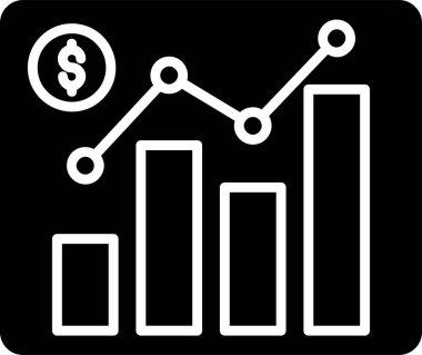 Piyasa. Web simgesi basit illüstrasyon