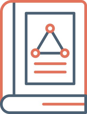 Kimya web simgesi, vektör illüstrasyonu