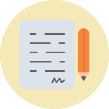 Anlaşmanın vektör illüstrasyonu modern simge