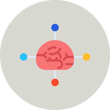 bağlantı ağ simgesi vektör illüstrasyonu