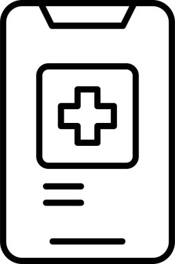 Çevrimiçi sipariş. Web simgesi basit illüstrasyon