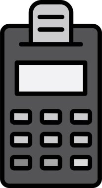 El simgesini kaydır. vektör illüstrasyonu