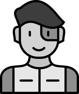 Süper kahraman ağ simgesi, vektör illüstrasyonu