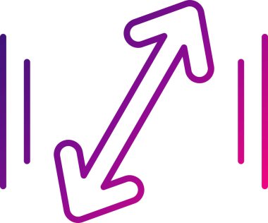 Basit oklar. Web simgesi illüstrasyonu