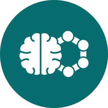 Öğrenmek. Web simgesi vektör illüstrasyonu