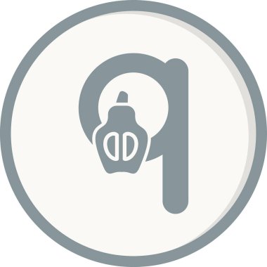 Küçük Q harfi vektör illüstrasyonu 