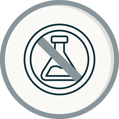 Kimyasal Simge Yok 'un vektör çizimi 