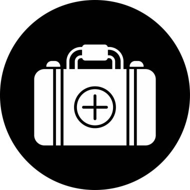 İlk yardım kiti vektör illüstrasyonu