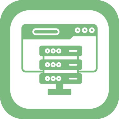 Ev sahipliği. Web simgesi basit illüstrasyon 