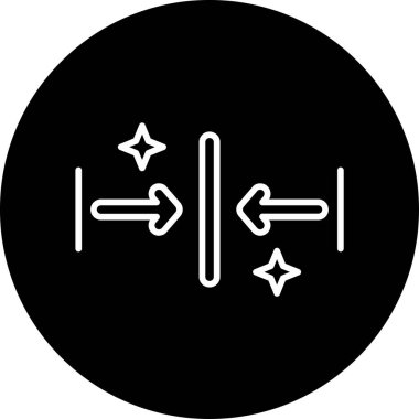 Basit oklar. Web simgesi illüstrasyonu