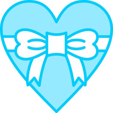 Kurdele yayı. Web simgesi basit tasarım