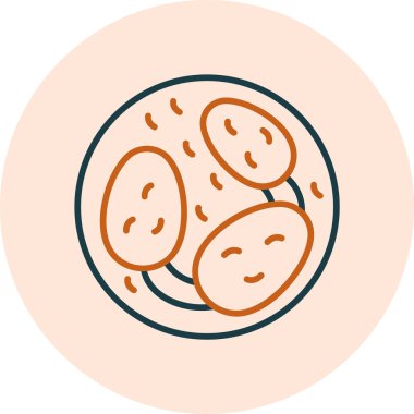 Maya. Web simgesi basit illüstrasyon