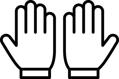 Dua et web simgesi vektör illüstrasyonu