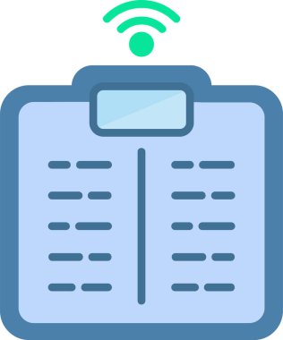 Basit ölçek. Web simgesi basit illüstrasyon