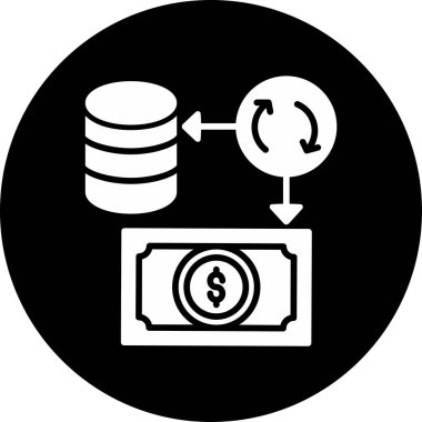 Basit Aktarım simgesi vektör çizimi