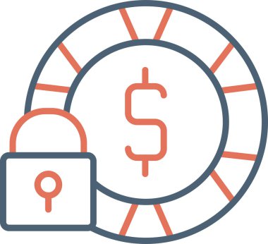 İş parası kilitli. Basit tasarım