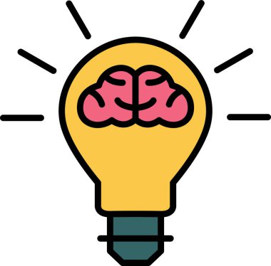 Öğrenmek. Web simgesi vektör illüstrasyonu