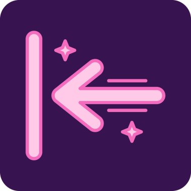 Basit oklar. Web simgesi illüstrasyonu