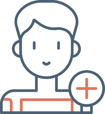 Sabırlı. Web simgesi basit illüstrasyon