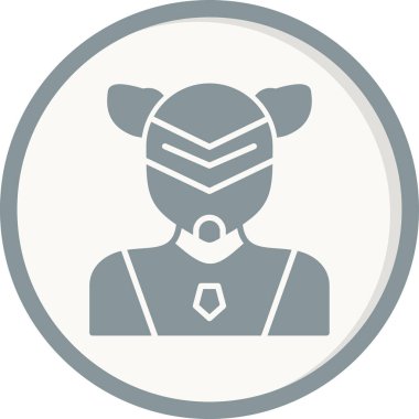 Süper kahraman ağ simgesi, vektör illüstrasyonu