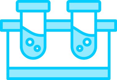 lab test tüpleri ikon vektör illüstrasyonuName