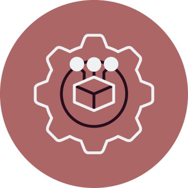 yazılım geliştirme. Web simgesi vektör illüstrasyonu