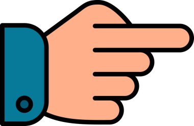 - Doğru. Web simgesi basit illüstrasyon