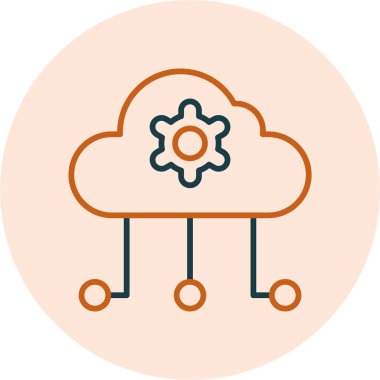 veri bulut hesaplama. Web simgesi