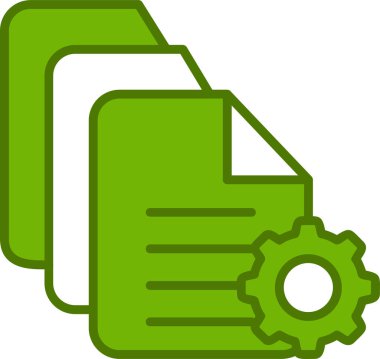 İşlem yapılıyor. Web simgesi basit illüstrasyon