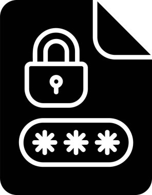 Bir belge simgesinin temiz ve basit vektör illüstrasyonu.