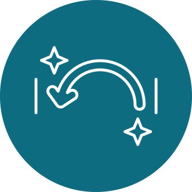 Basit oklar. Web simgesi illüstrasyonu