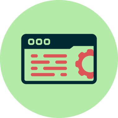 Web Ayarları, vites simgesi çizimi 