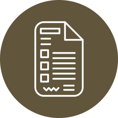 Web uygulamalarında kullanılacak bir kontrol listesi çizelgesi dizaynı.