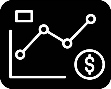 dijital tablet ekranı etkileşimli grafikler ve veriler ile ayrıntılı bir dolar para birimi analizini gösterir.