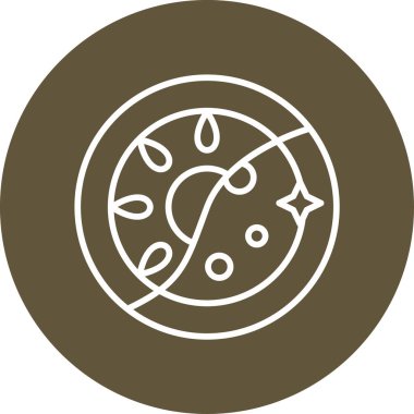 Gündüz ve Gece simgesi, vektör illüstrasyonu 