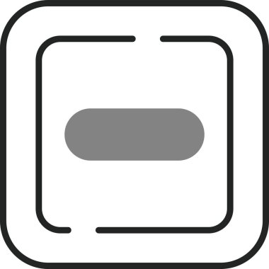 Girdi web simgesi vektör illüstrasyonu yok