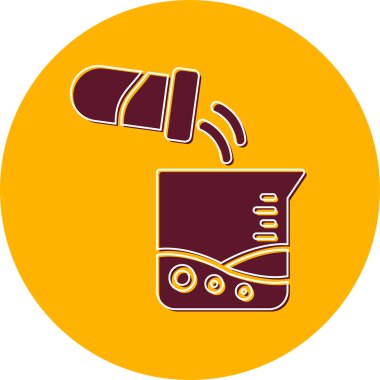 Kimyasal iksir dizilimi, basit vektör dizaynı