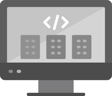 Çerçeve simgesi vektör çizimi