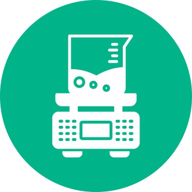 Kimyasal Ağırlık Ağı vektör çizimi