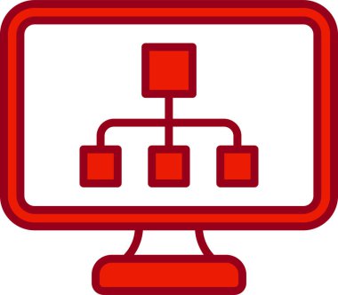 Web Yazılım simgesi, vektör illüstrasyonu