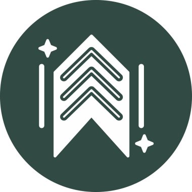 Basit oklar. Web simgesi illüstrasyonu