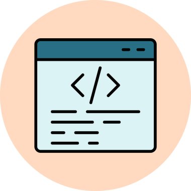 Web Programlama simgesinin temel ana hatları