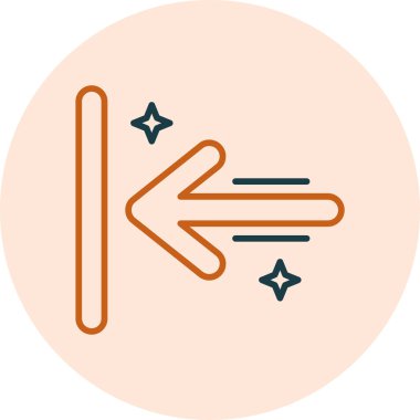 Basit oklar. Web simgesi illüstrasyonu